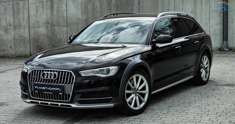 Audi A6 Allroad cena 109900 przebieg: 157900, rok produkcji 2016 z Sędziszów małe 742